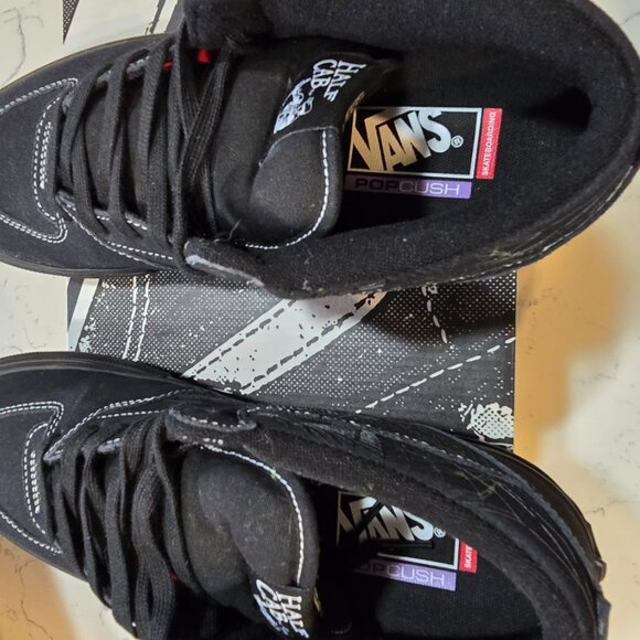 Vans "Skate Half Cab Web" Sneakers BLACK Skate Shoes MENS 10 NEW VN0A2Z34Y39 - Picture 5 of 16